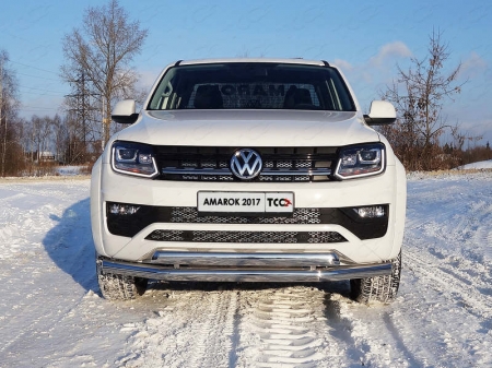 Volkswagen Amarok 2016- Решетка радиатора нижняя (без парктроников лист)